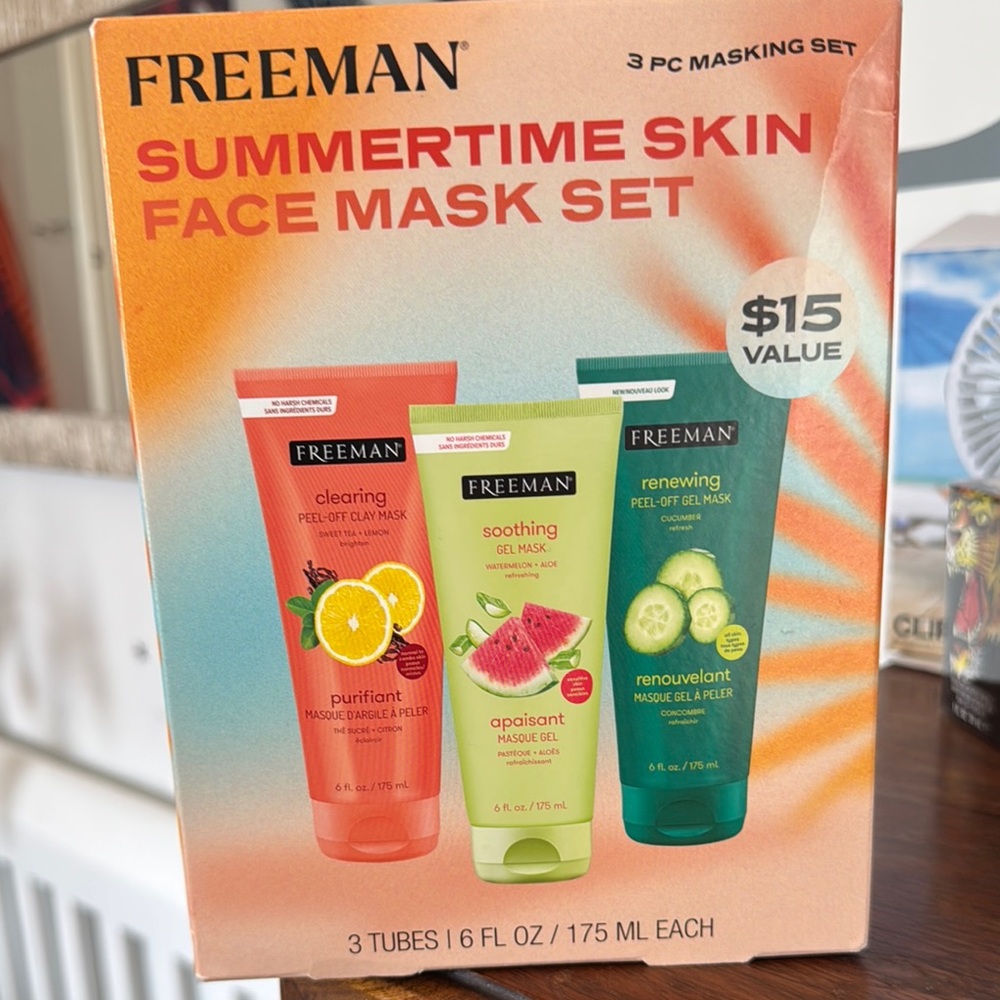 Freeman Summertime Skin Face Mask Set - 3 PC